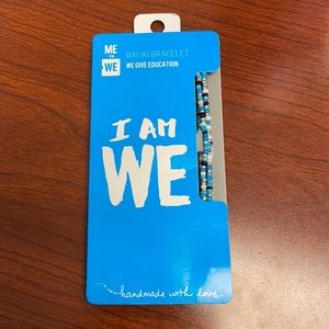 ME to WE “I am WE” Rafiki bracelet